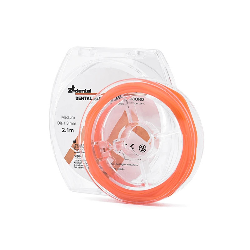 Dental Park ยาง Barrier Soft Wedge Line Dental Space วัสดุจัดฟันยางซิลิโคน Fixed Plug Line