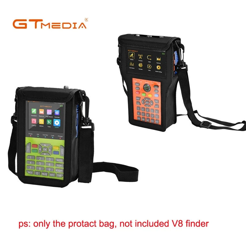1PCS GTMEDIA V8 Finder 2/Pro กระเป๋าสะพาย V8 Satellite สัญญาณ Finder เคสป้องกันฝาครอบกันฝุ่น
