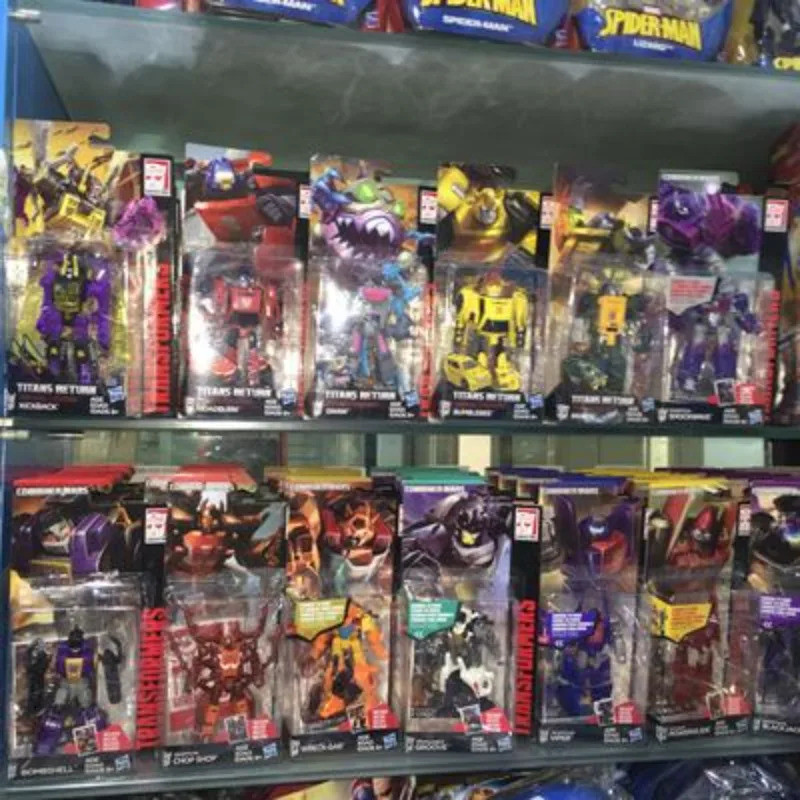 Hasbro Transformers IDW Commander Class GW Series Bumblebee Shockwave Heat Break Backlash รูปของเล่น