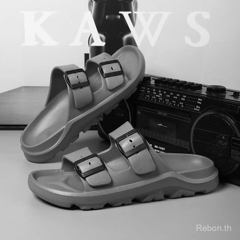 รองเท้าแตะ รองเท้าชายหาด ระบายอากาศ พลัสไซซ์ แฟชั่นสําหรับผู้ชาย ไซซ์ 39-46 HSWP