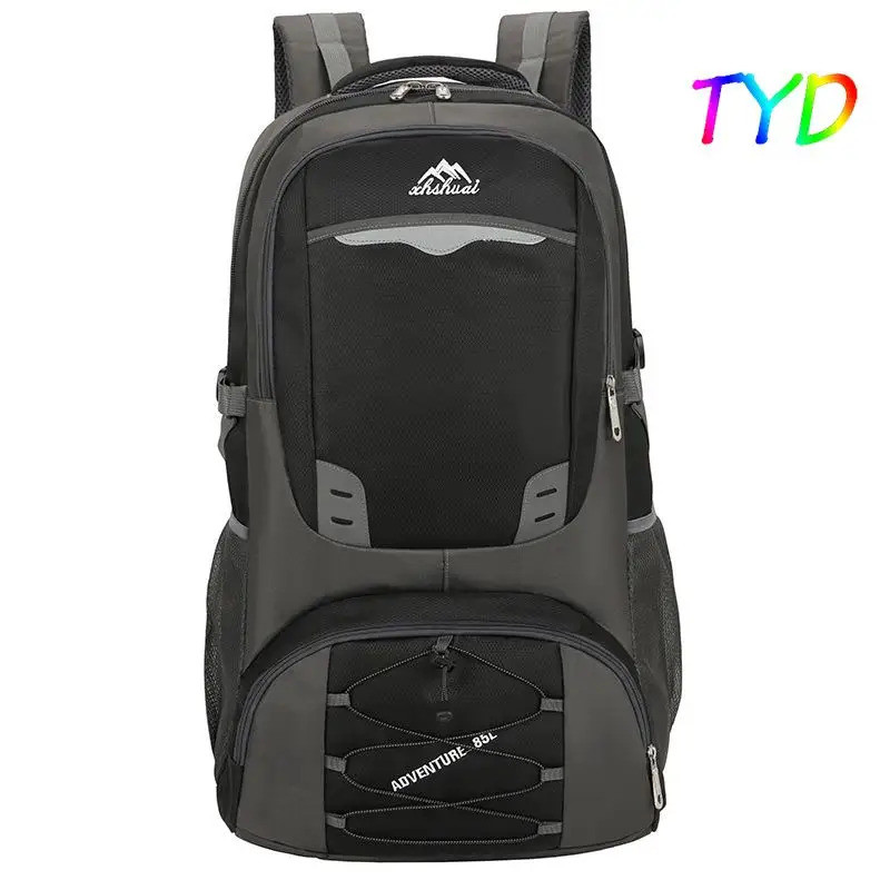 85L/60L/40L กลางแจ้งปีนเขาเดินป่าปีนเขา Camping Rucksack สําหรับชายกันน้ํากระเป๋าเป้สะพายหลัง Travel