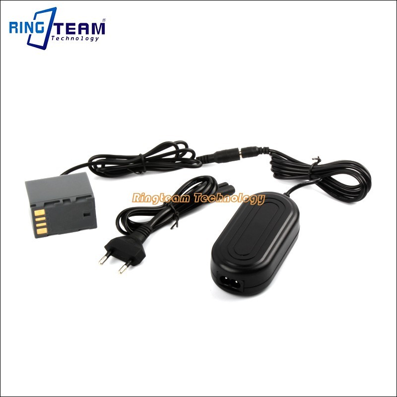 VF823 แบตเตอรี่ปลอม + ชุดอะแดปเตอร์ HD300 HD320 HM200 830 เหมาะสําหรับกล้อง JVC