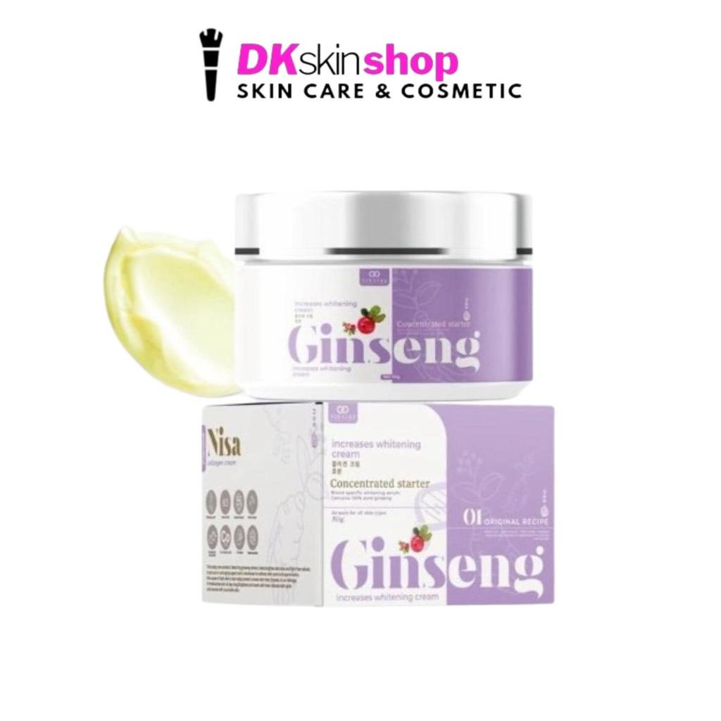 นิศา 142โปรดักส์สกิน จิงเส็ง อินคริส ไวท์เทนนิ่ง ครีม NISA142 PRODUCT SKIN GINGSENG INCREASES WHITENING CREAM