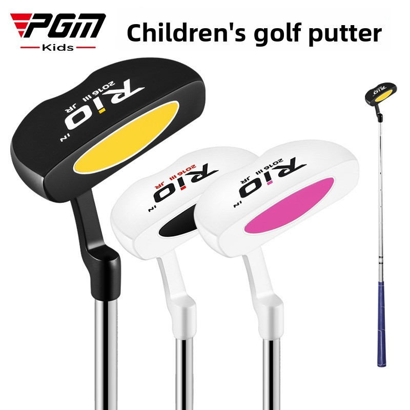 PGM GOLF พัตเตอร์กอล์ฟสําหรับเด็ก JRTUG017 | เพลาเหล็กสีเหลือง 115 ซม. จูเนียร์