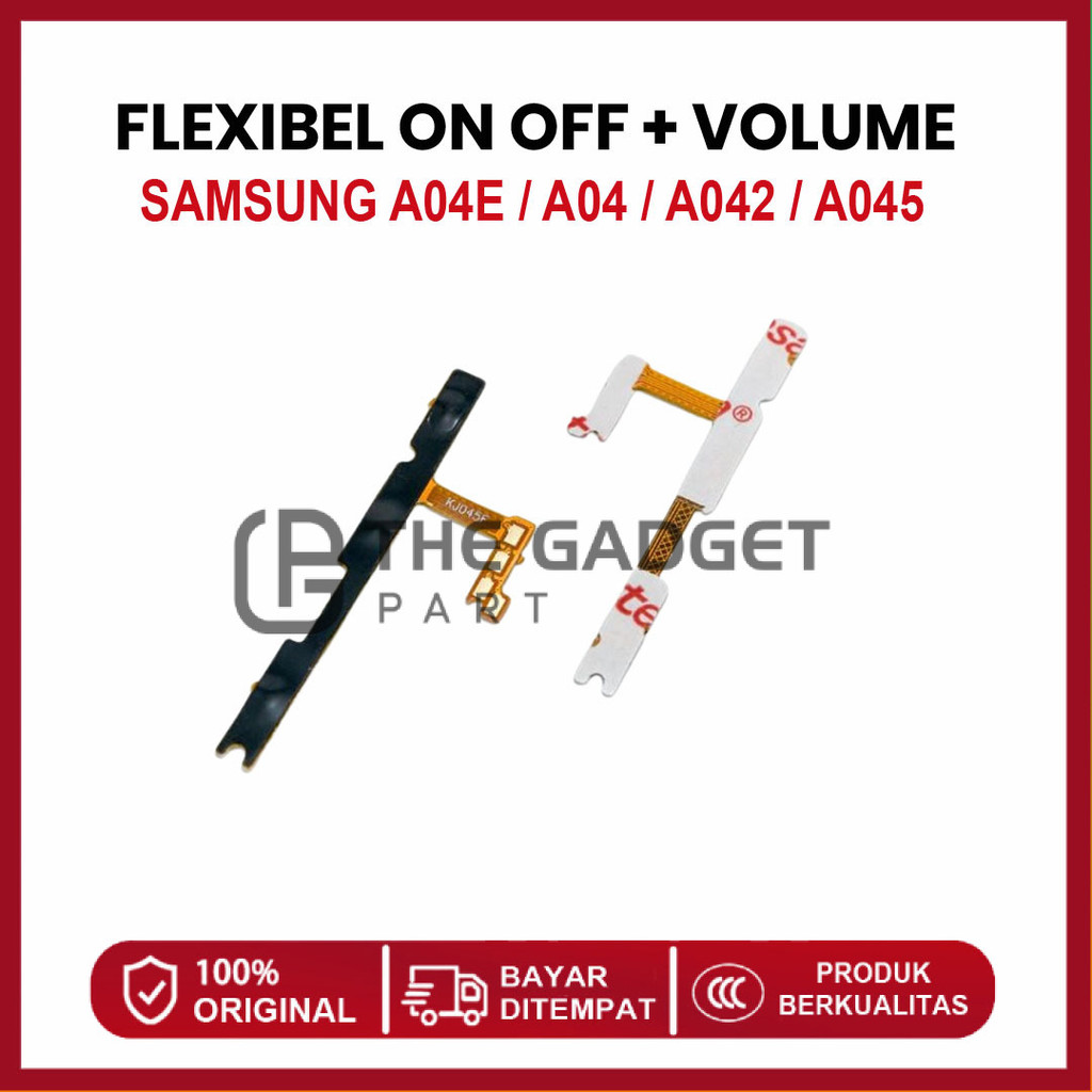 FLEXIBLE ON OFF + VOLUME SAMSUNG A04E / A04 / A042 / A045 ORIGINAL
