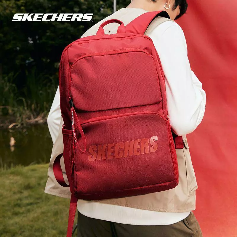 Skechers กระเป๋าเป้สะพายหลัง สไตล์เรียบง่ายกลางเพศ ใส่โน๊ตบุ๊คได้ กันน้ำ น้ำหนักเบา มีสีให้เลือกหลายสี สำหรับใช้ทำงานและเรียน - L320U196