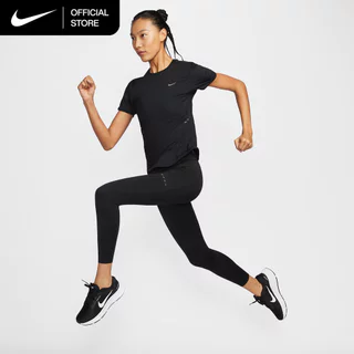 Nike Dri-FIT Women's Swift Short-Sleeve Running Top - Black [HM9699-010]