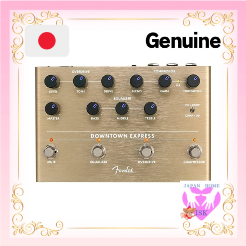 Fender Effect Pedal Downtown Express Bass Multi-Effect Pedal direct from japan