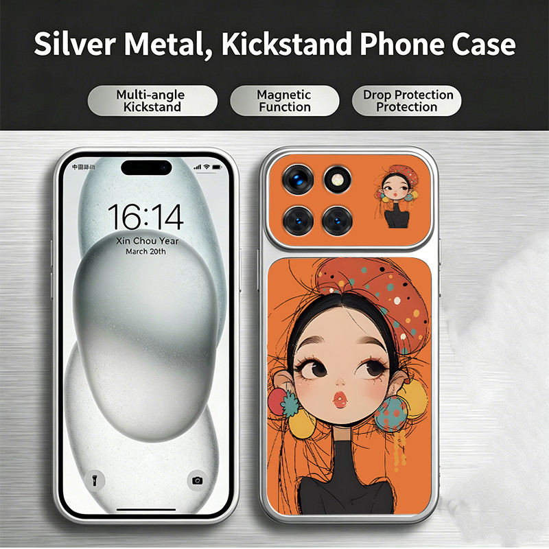 สําหรับ honor X8B X8A x8c x8d x6d x6c 4g X6B X6A X6S X6 X8 5G โทรศัพท์กรณีความวิตกกังวล Softcase กันกระแทกออกแบบใหม่น่ารักสีส้มสําหรับสาว DSCMD