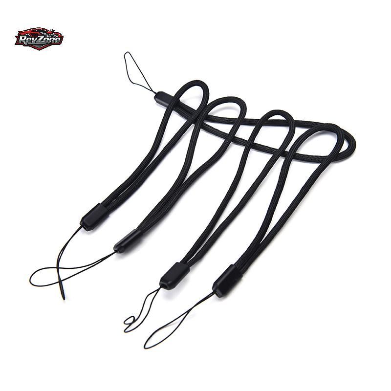 [น่าสนใจ] 5x Bla Nylon สายรัดข้อมือ Lanyard สําหรับโทรศัพท์มือถือกล้อง iPod USB mp3 mp4 ใหม่