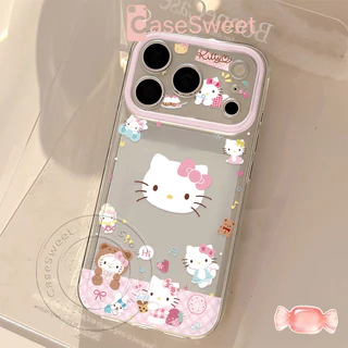 เคสโทรศัพท์ใสป้องกันการตก KT น่ารักสุดๆ เหมาะสำหรับ Samsung A03 A23 A24 A25 A04E A54A56 A17 A07 A05 A10 A35 A21S