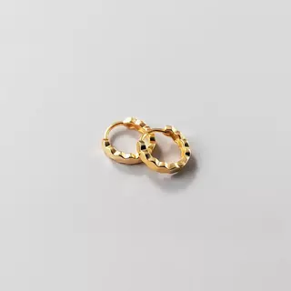 Beehive Earrings ต่างหูเงินแท้ S925 [MERCELO]