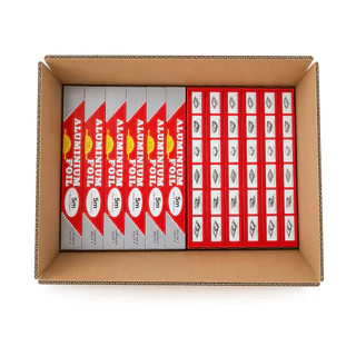 ฟอยล์ห่ออาหารอลูมิเนียม 5 เมตร L-1043 (ยกโหล 12ชิ้น)