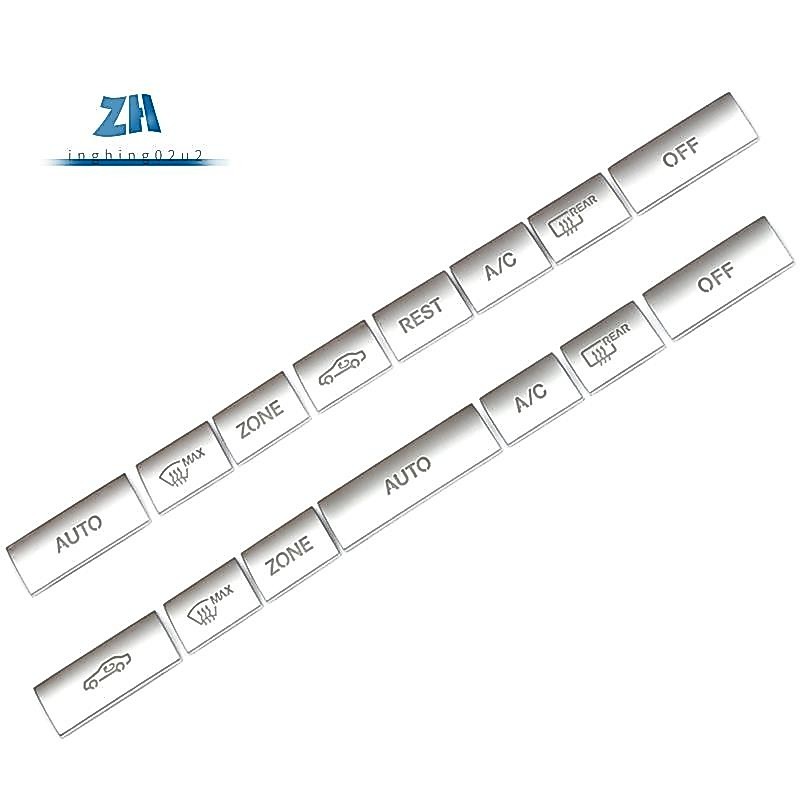 ฝาครอบปุ่มกดเครื่องปรับอากาศรถยนต์ แบบเปลี่ยน สําหรับ BMW 5 6 7 Series F01 F07 F10 X5 X6 F15 F16 2009-2019