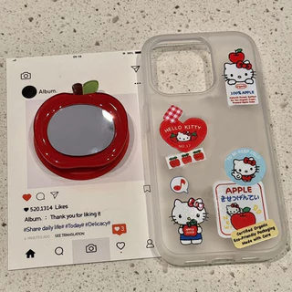 เคสไอโฟน 16 สำหรับ iPhone 15 11 16 14 13 12 Pro Max 7 8 15 16 Plus XR X XS MAX การ์ตูนน่ารักน่ารักคิตตี้ฟรอสต์ปกอ่อน