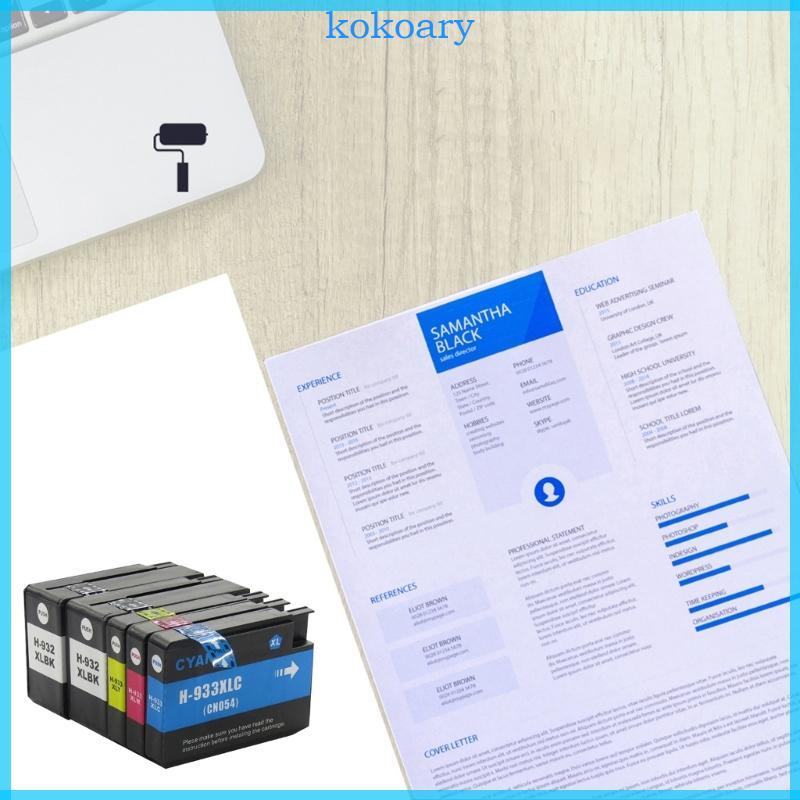 KOK 932XL 933XL ตลับหมึก 932XL 933XL สําหรับ Office jet 6100 6600 6700 7110 7610