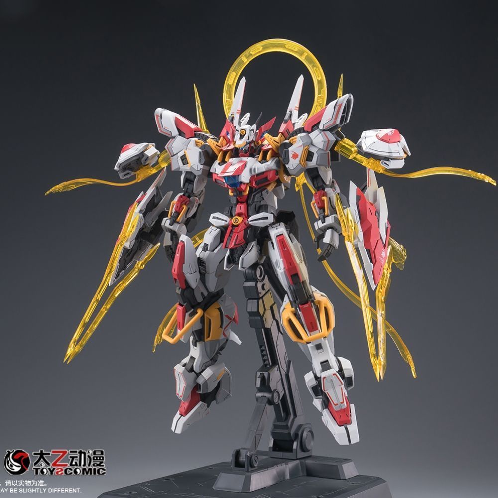 พร้อมสต็อก Wamo Line Niu Machine Bavrion Taiyi Animation Mecha โมเดลประกอบในประเทศผลิตภัณฑ์ใหม่