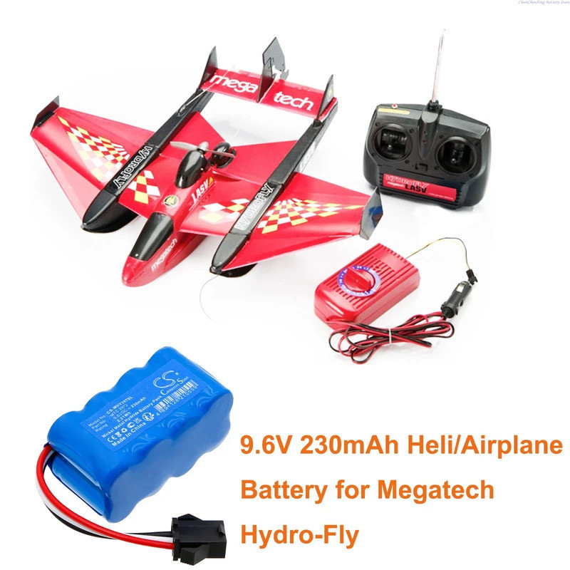 Cameron Sino 9.6V 230mAh CS-MHY397SL Heli/เครื่องบินแบตเตอรี่ MTC 3972 สําหรับ Megatech Hydro-Fly + 