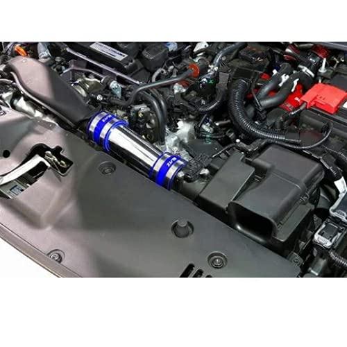 ชุดท่อไอดี BLITZ Suction Kit สำหรับ Honda Civic FK7 (ท่อซิลิโคนสีน้ำเงิน) | BLITZ Suction Kit for Ci