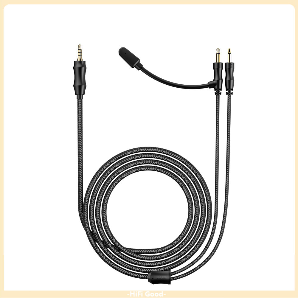 ใหม่ FiiO LL-3.5A หูฟังอัพเกรดสาย Silver-Plated ทองแดง Conductors สายพร้อมไมโครโฟนสําหรับ FT1/FT1Pro