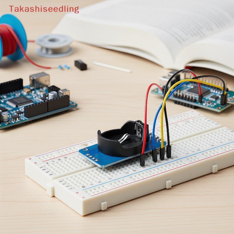 (Takashiseedling) DS3231 IIC AT24C32 RTC Module 1PCS I2C หน่วยความจําจับเวลาการบริโภคต่ําสําหรับการผ