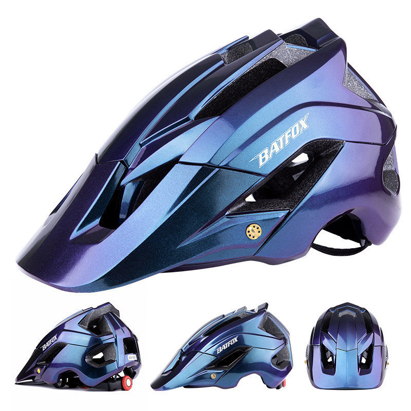 Batfox Bicycle Chameleon Riding Helmet Skateboarding Helmet Safety Helmet Mtb Mountain Bike Bicycle 