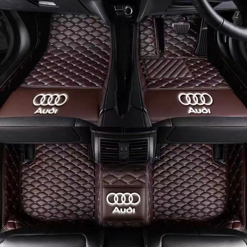 [Audi] Audi Q2,Q3,Q5,Q7 รถขับเคลื่อนมือขวา /พรมรถยนต์ /พรมปูพื้นรถยนต์ /หนังกันน้ํา
