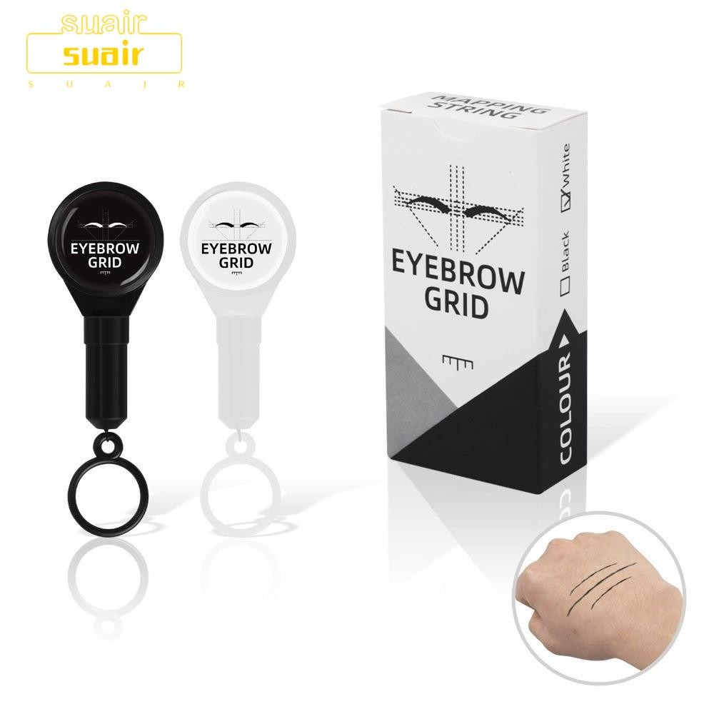 SUAIR ด้ายสำหรับตกแต่งคิ้ว สายปรับตัวเองได้ พร้อมใช้งานกับเครื่องมือวัดคิ้ว Eyebrow Mapping