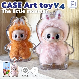 【พร้อมส่งจากไทย】เคสอะคริลิคใส LABUBU 4.0 PIN FOR LOVE ทำพวงก…