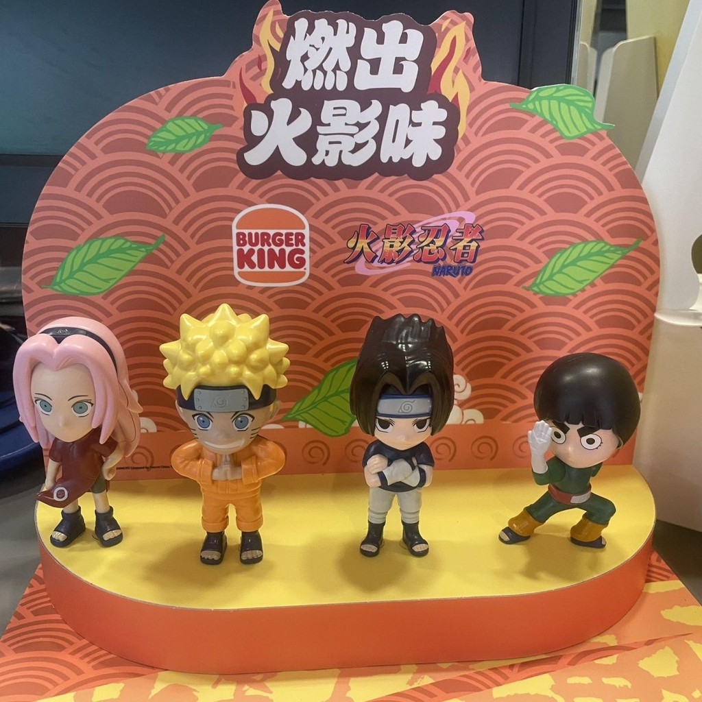 ตุ๊กตานารูโตะ ของแท้ Burger King Joint Naruto Naruto Sasuke Gaara สินค้ารูปตุ๊กตา