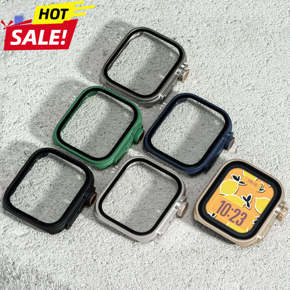 เปลี่ยนเป็น Ultra Watch Case สําหรับ Huawei Watch Fit 4Pro/4/3 ป้องกันหน้าจอ Shell + แก้วสําหรับ Hua