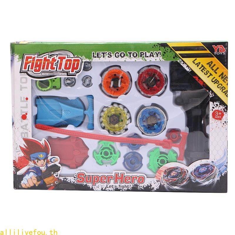 LIVE Metal Master สําหรับ Fusion Rapidity Fight Rare Beyblade 4D Launcher Grip Set Ne