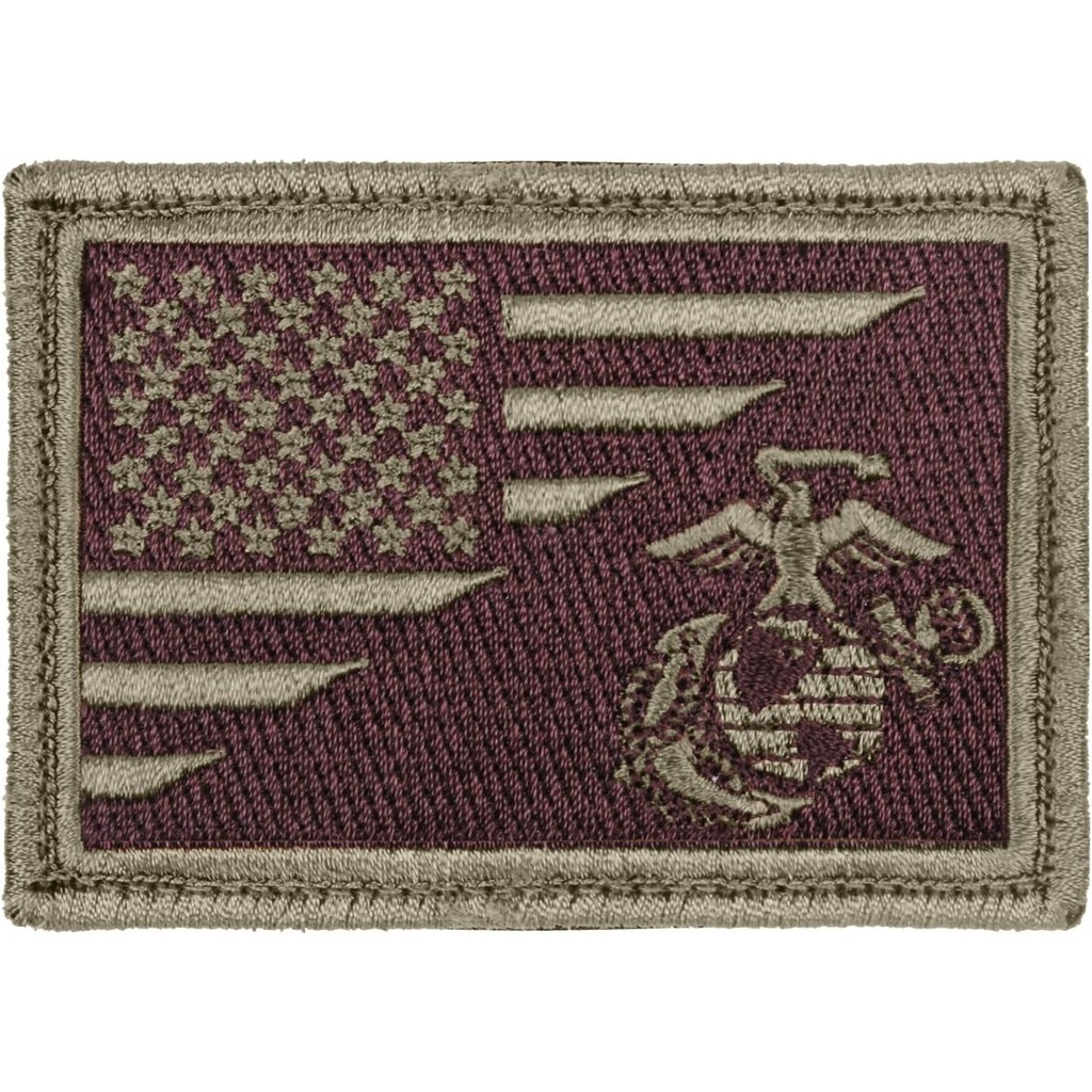 Rothco 1891: Us Flag/USMC Eagle, Globe และ Anchor Morale Patch NFEE