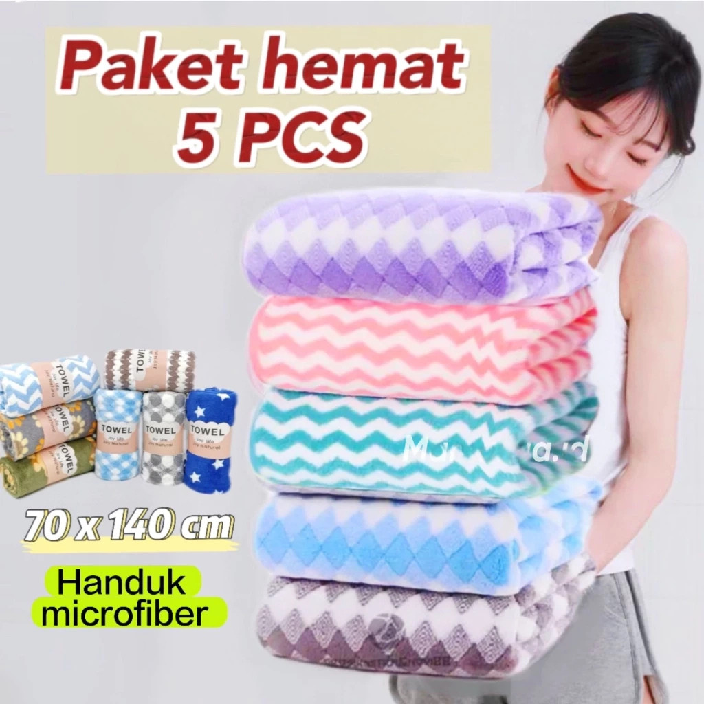เนื้อหา: 5 ชิ้น A015 แพ็คเกจผ้าเช็ดตัวผู้ใหญ่ ขนาด 70 ซม. x 140 ซม. ผ้าเช็ดตัวผู้ใหญ่ไมโครไฟเบอร์ //