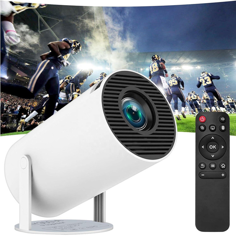 HY300 โปรเจคเตอร์ 4K 720P สมาร์ทโฮมเธียเตอร์โปรเจคเตอร์ HD โปรเจคเตอร์รองรับ 1080P H713 อัพเกรดชิป
