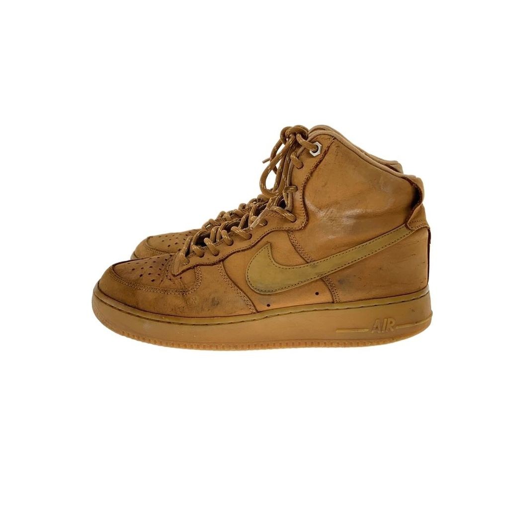 NIKE High Top Sneakers AIR FORCE 1 07 WB CAMEL CJ9178-200 26cm CML Direct from Japan Secondhand