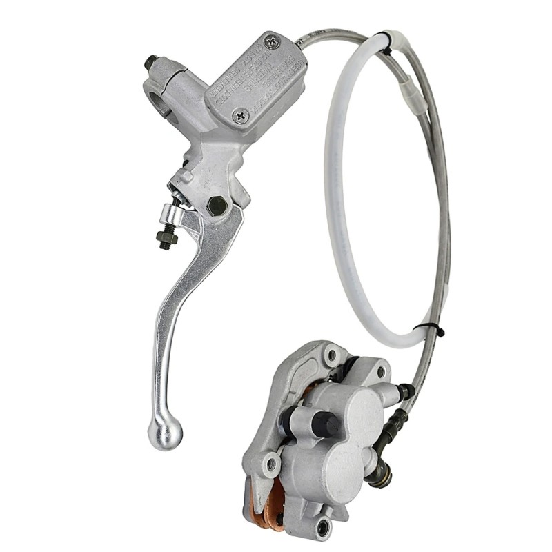 QJ การแข่งขันวิบากคาลิปเปอร์เบรคหน้าอัพเกรดสําหรับ CRF250R CRF450R CR125R