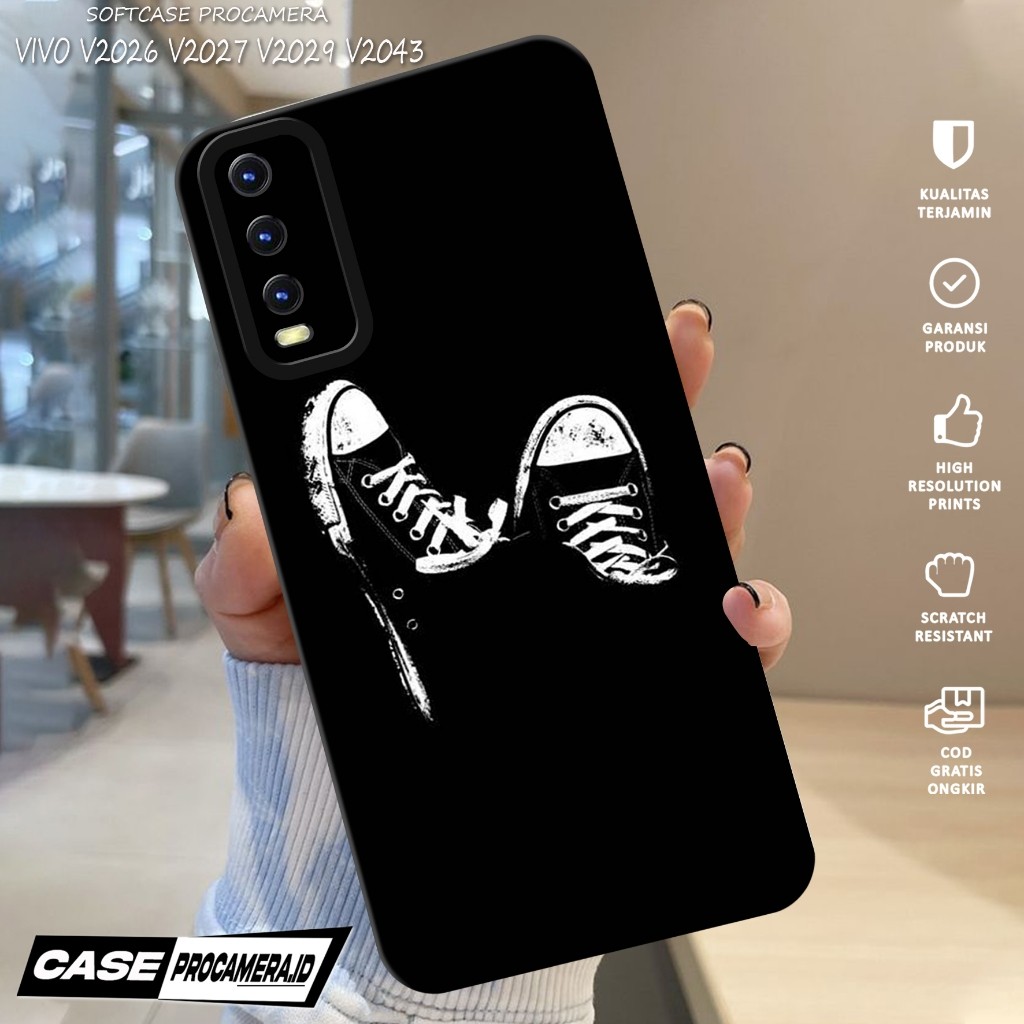 เคสที่รองรับสําหรับ VIVO V2043 V2026 V2027 V2029 ล่าสุด VIVO Procamera Casing 2025 {SKENA Case} Sili