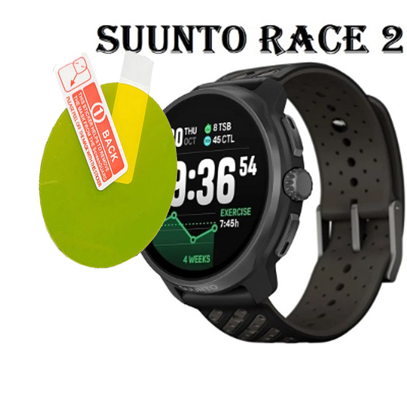 Suunto Race 2 S ฟิล์มป้องกันหน้าจอสําหรับ Suunto Race2 ฝาครอบนาฬิกากันน้ําไม่ใช่แก้ว TPU ไฮดรอลิก