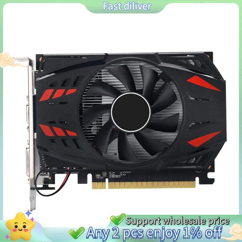 1 PCS GT730 4GB DDR3 กราฟิกการ์ด PCI-E 2.0 16X DVI + VGA -เข้ากันได้กับการ์ดวิดีโอ 700MHZ 40Nm