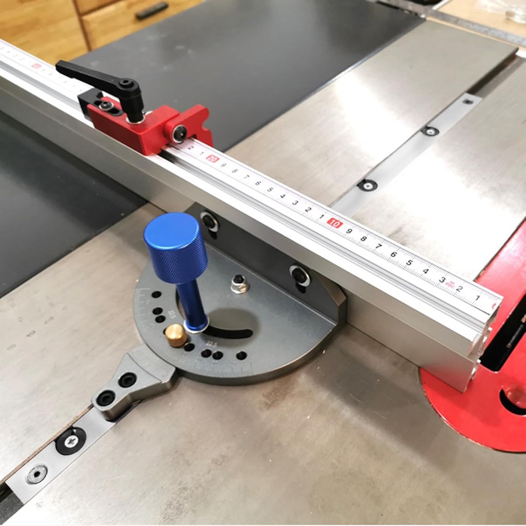 อลูมิเนียมอัลลอยด์ Miter Bar, Slider Table Saw Gauge Rod T-Slot Track Bar Rail Clamping Tool Rail Mi