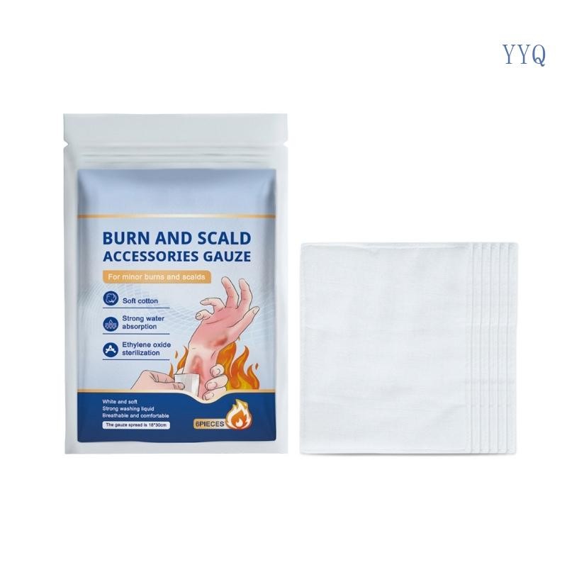 YYQ Hemostatic Dressing Gauze หยุดผ้าพันคอเลือดออก Burn และ Scalding อุปกรณ์เสริม Gauze