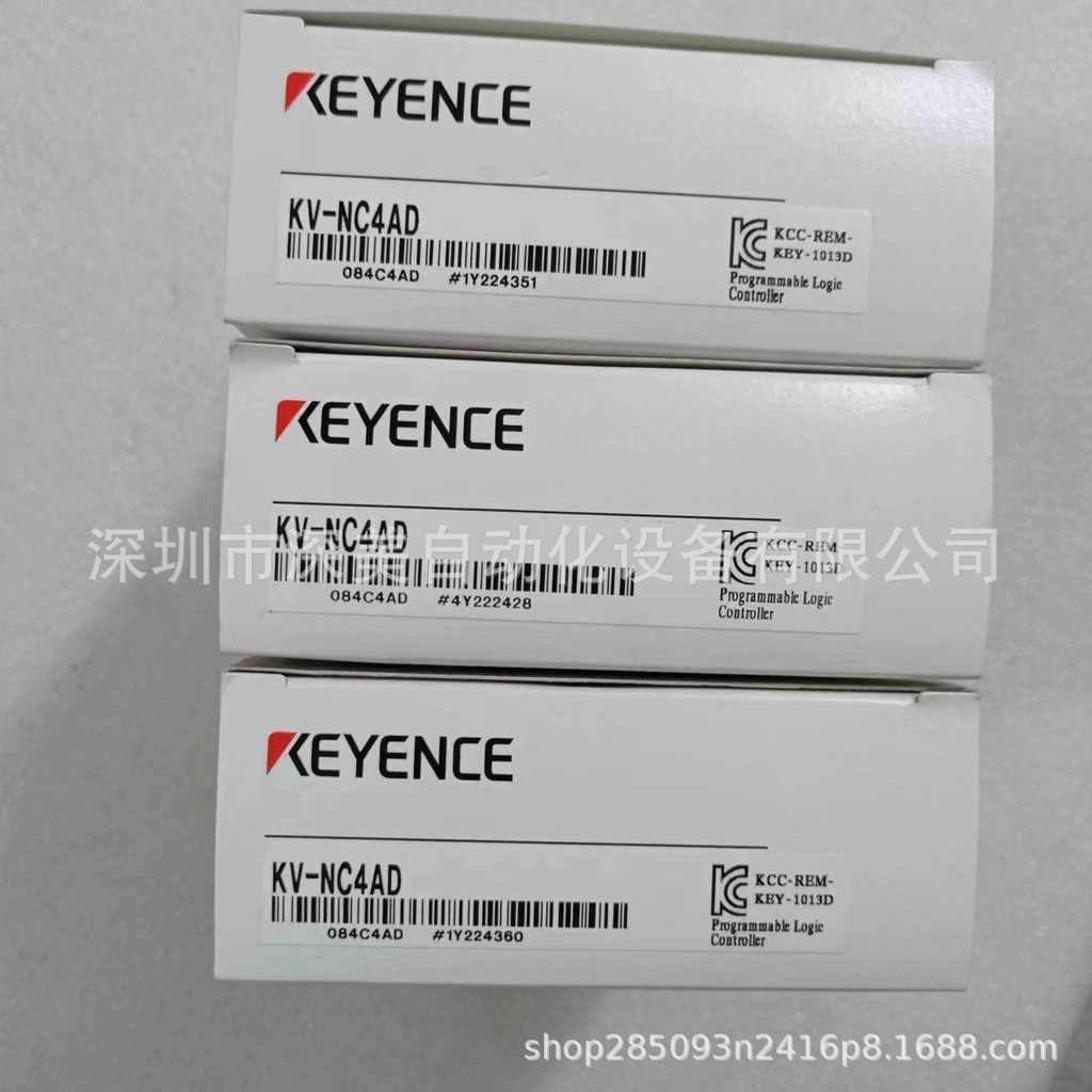 KEYENCE KEYENCE KV-NC4AD-KV-8000 Series Controller PLC D/A โมดูลแปลงเดิม