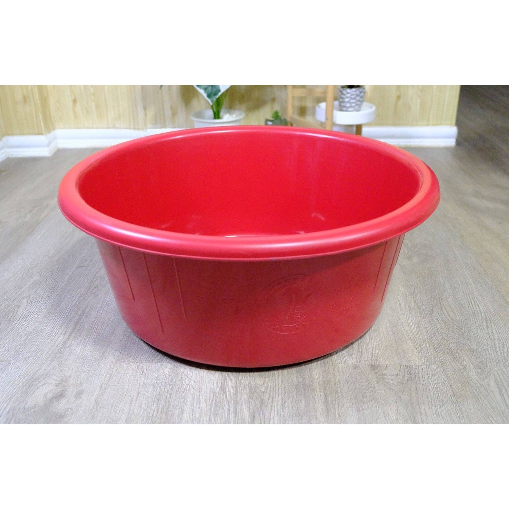 ((ตรางู)) กะละมัง ตรางู กะละมังพลาสติก กะละมังซักผ้า เบอร์72 ความจุ 60 ลิตร ขนาด 67 ซม. 🚚ส่งทุกวัน⚡ - รูปที่ 3