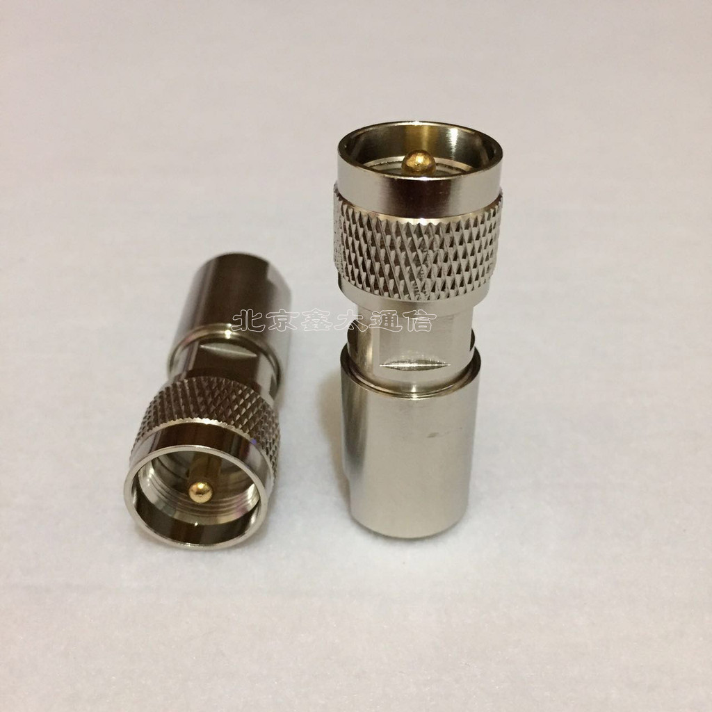 Solder-Free SL16-J9 เข็มหนา M-J9 ประเภทเข็มหนาเชื่อม Joint 9D-FB RF Coaxial Cable Connector
