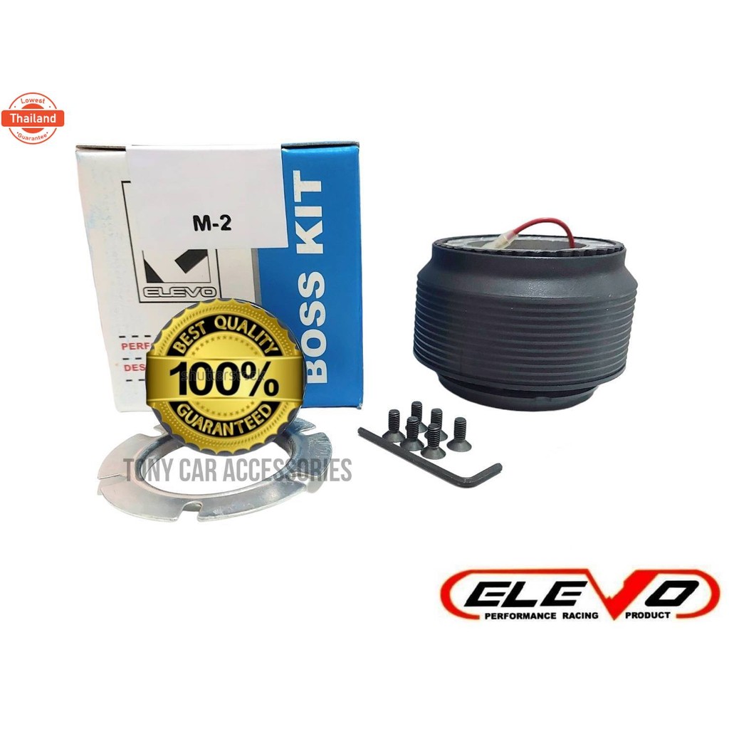 คอพวงมาลัยแต่ง M-2 คอหนา สำหรัรถรุ่น  Lancer 92-95 E-Car,สเปชวากอน 92 กะะ L200 ไซโครน, แชมป์, กาแลนท