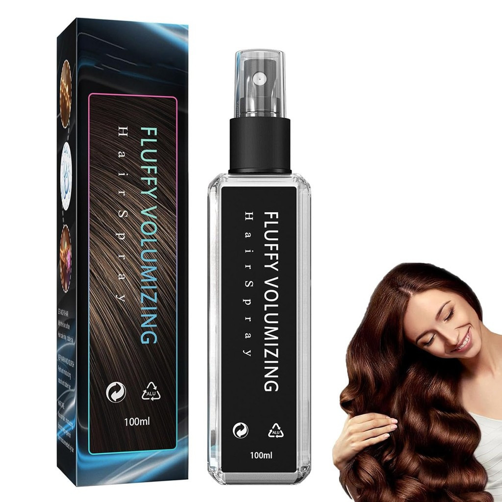 Natural Plant Protein Hair Thickening Spray,Fluffy Volumizing Hair Spray,Magic Volume Hairspray,Hair