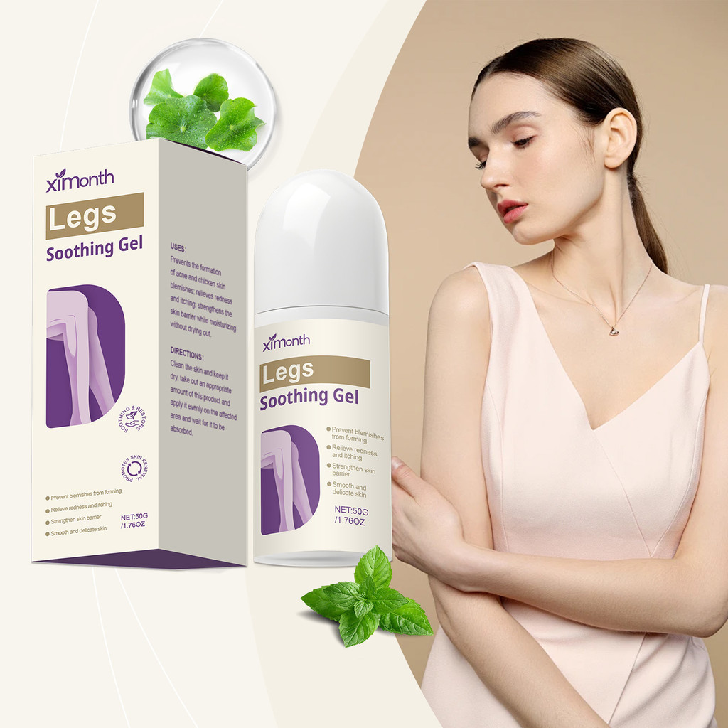 XIMONTH Herbal Skin Gel - Cooling & Soothing Aloe Vera Care สําหรับทุกสภาพผิว (50g)