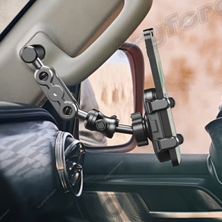 [ที่วางโทรศัพท์ที่เท้าแขนที่จับรถ] ขายึดโทรศัพท์มือถือเสา ก …