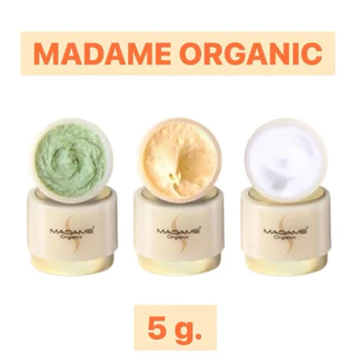 [ของแท้ โค้ดเยอะ ไลฟ์ลด50%] ครีมมาดามออแกนิก 5 กรัม Madame Organic [แยกชิ้น] ใช้ได้1เดือน